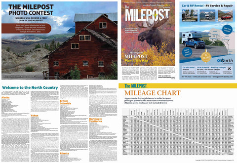 2025 Milepost Plan-A-Trip Map
